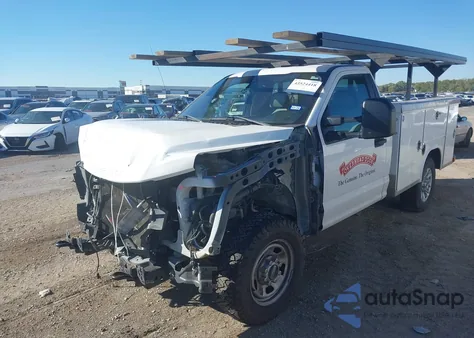 2021 Ford F-250 Xl from USA, damaged, VIN 1FDBF2A6XMEC76342